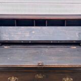 Antique oak secretary
