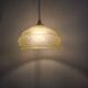 Suspension abat-jour Art Déco jaune clair