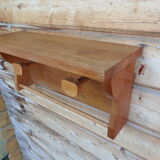 Vintage Scandinavian wall coat rack