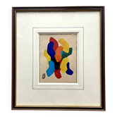 Peinture abstraite - Auguste Perrin - 1972
