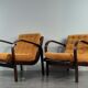 Paire de fauteuils Kropacek & Kozelka modernisme Tchèque 1947