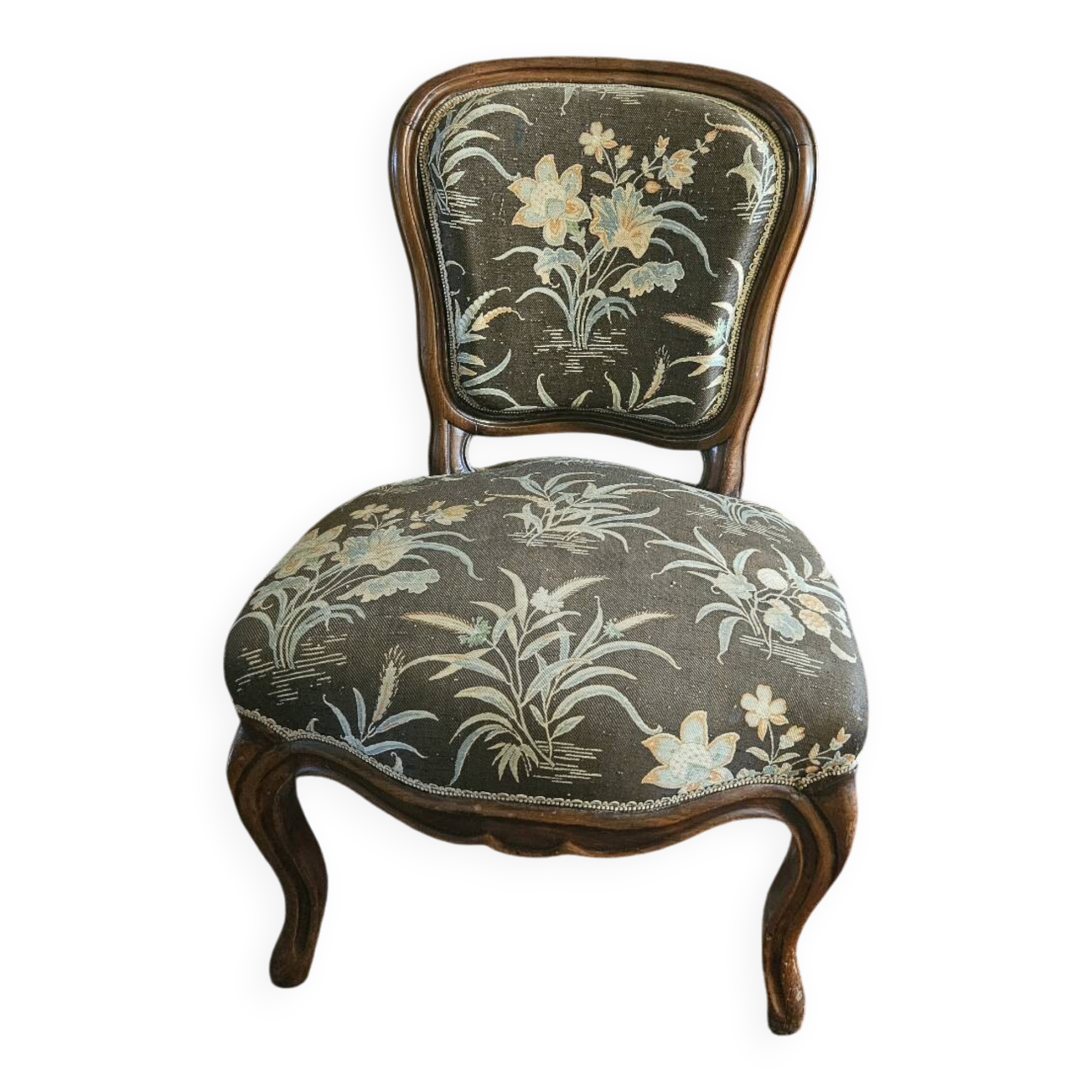 Upholstered Louis Philippe chair