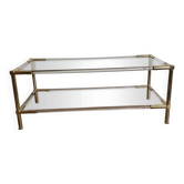 Roche Bobois coffee table. 1970. Hollywood Regency.
