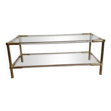 Roche Bobois coffee table. 1970. Hollywood Regency.