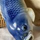 2 vases en barbotine poisson