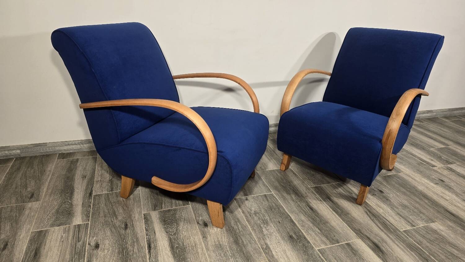 Lounge Chairs from Jindrich Halabala, 1940s, Set of 2