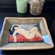 Dish glazed decoration