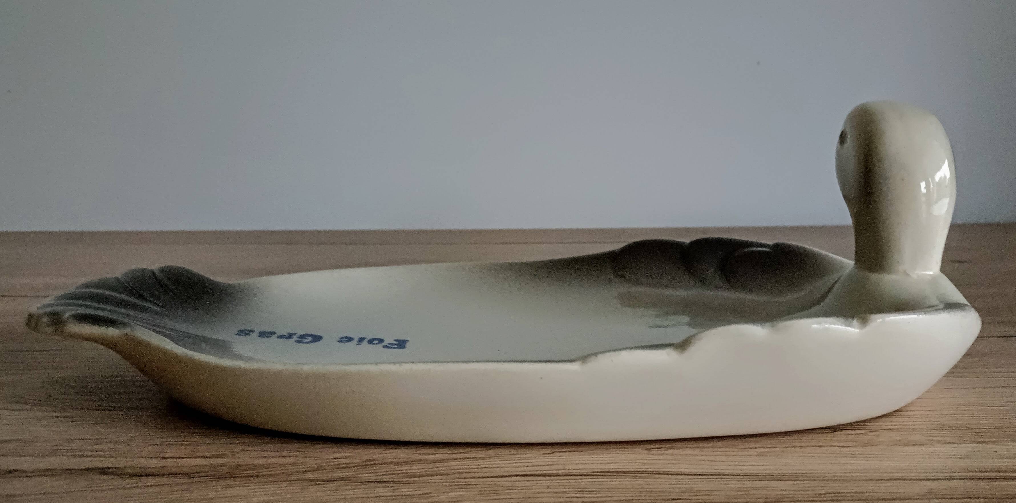 Linde earthenware foie gras serving dish