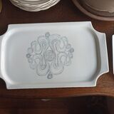 3 plats de service Jammet-Seignolles en porcelaine de Limoges. Parabole, décor Turku