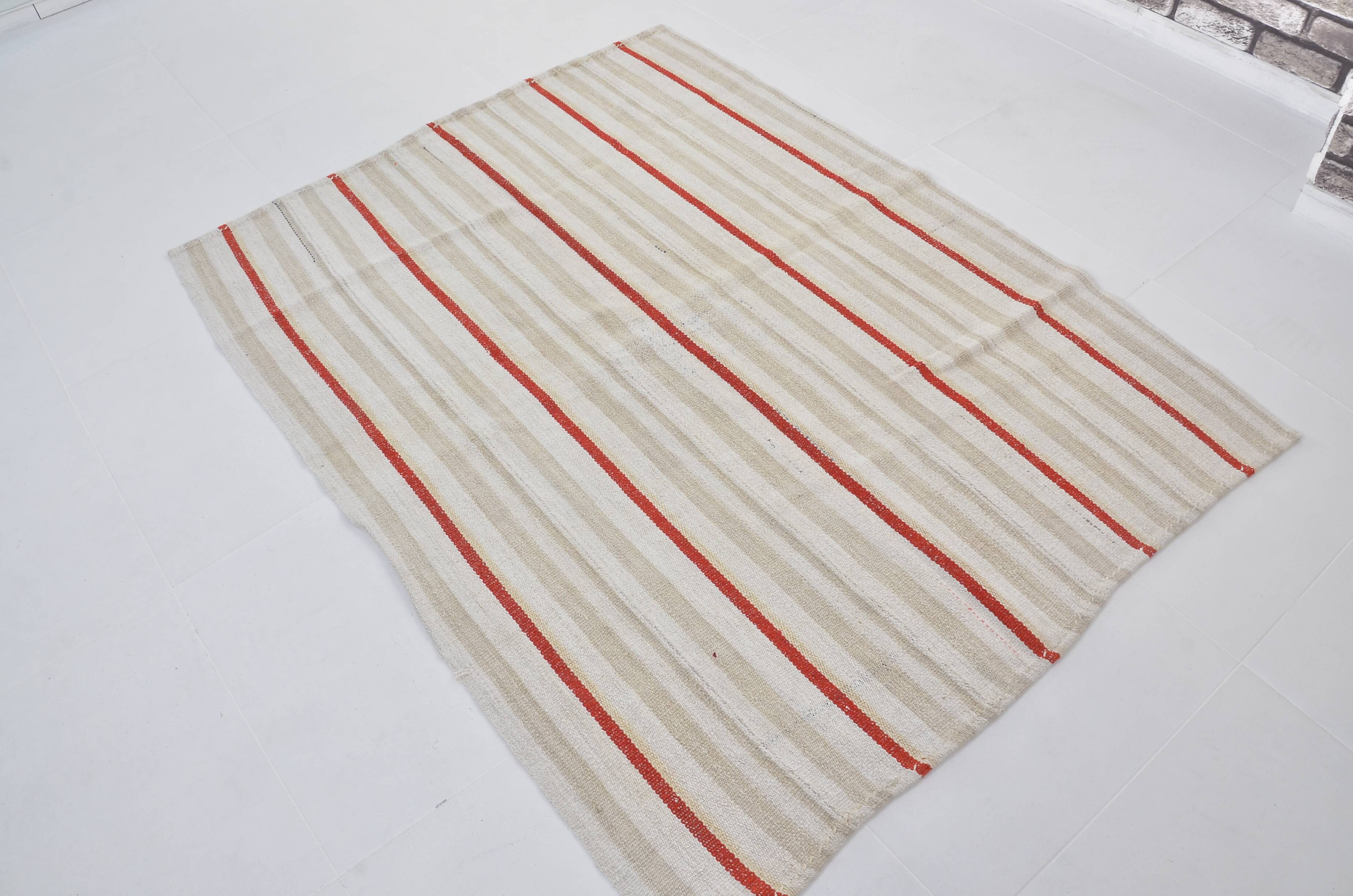Vintage Handwoven Hemp Kilim Rug sku 3670