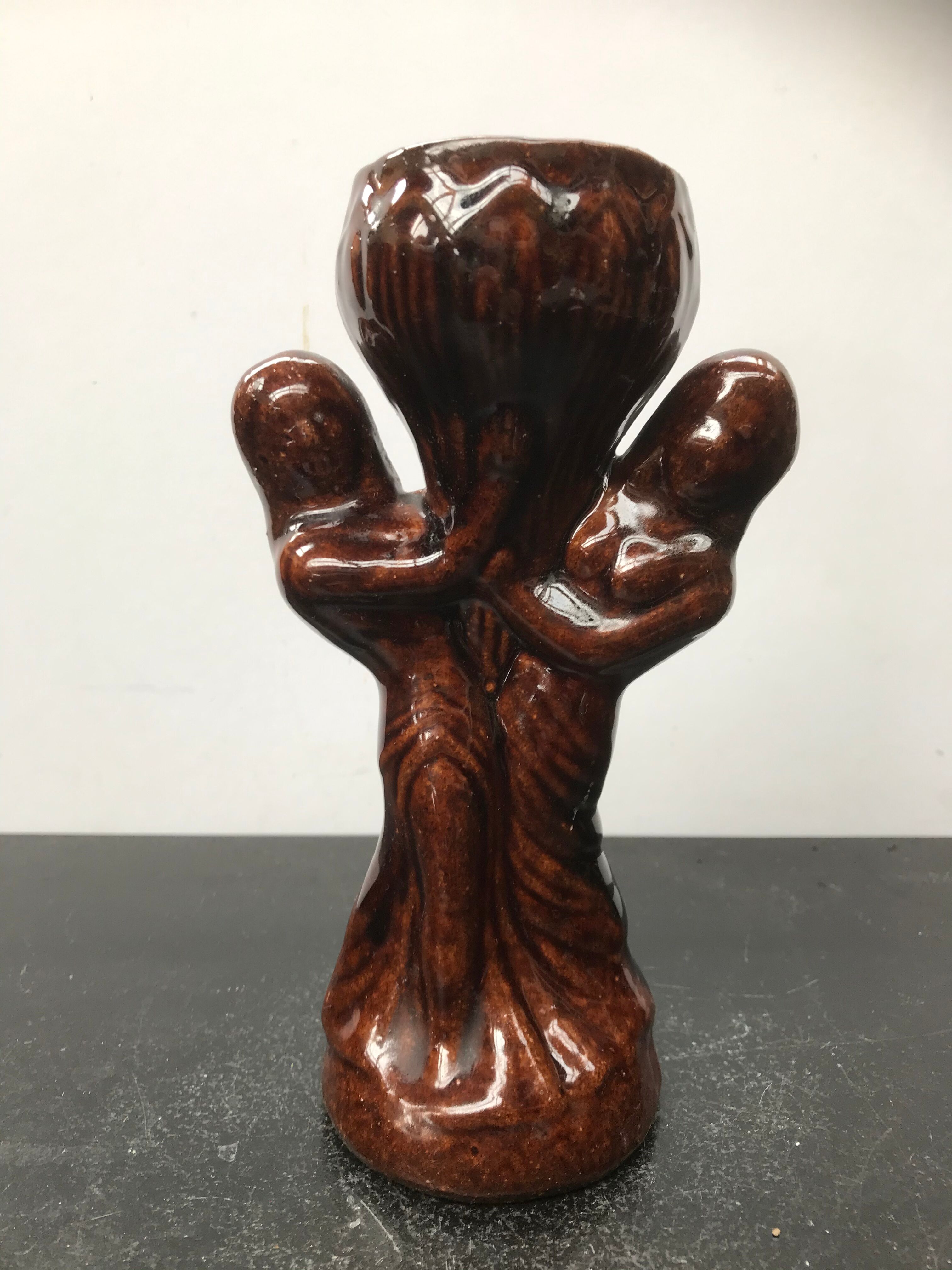 Ancient Vase Ceramics Brown Shape Vintage Characters