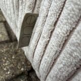 Ligne Roset Togo 3-seater in 2x 2-seater in Beige Corduroy.