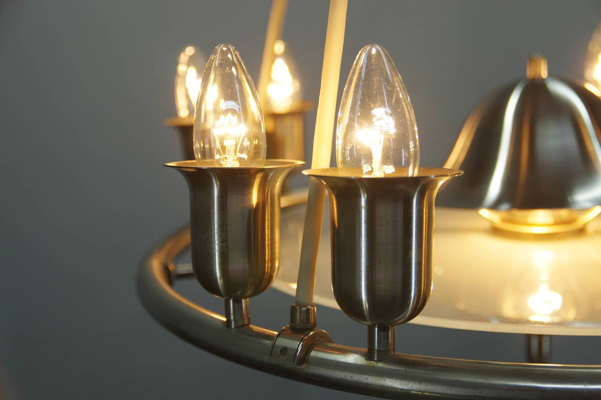 Art Deco Chandelier by Franta Anýž for IAS, Czechoslovakia, 1930s