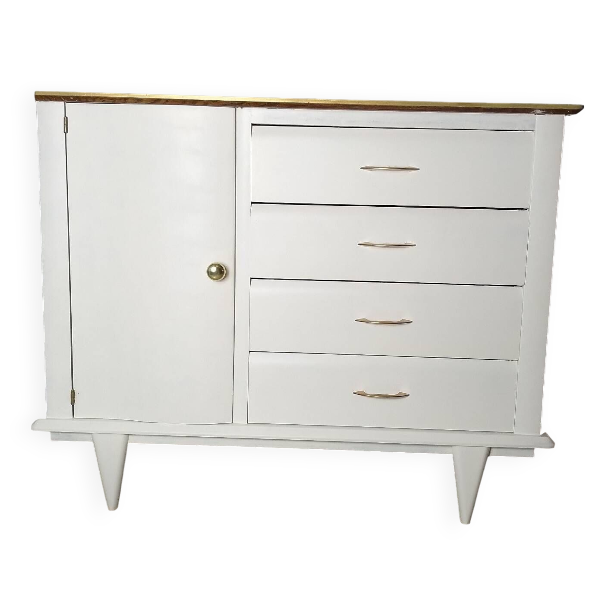 Restored vintage buffet chest.