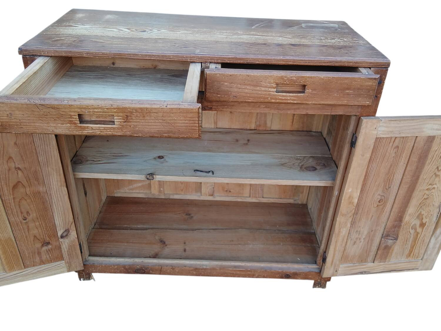 Buffet Low Cabinet - René Gabriel Style - Reconstruction