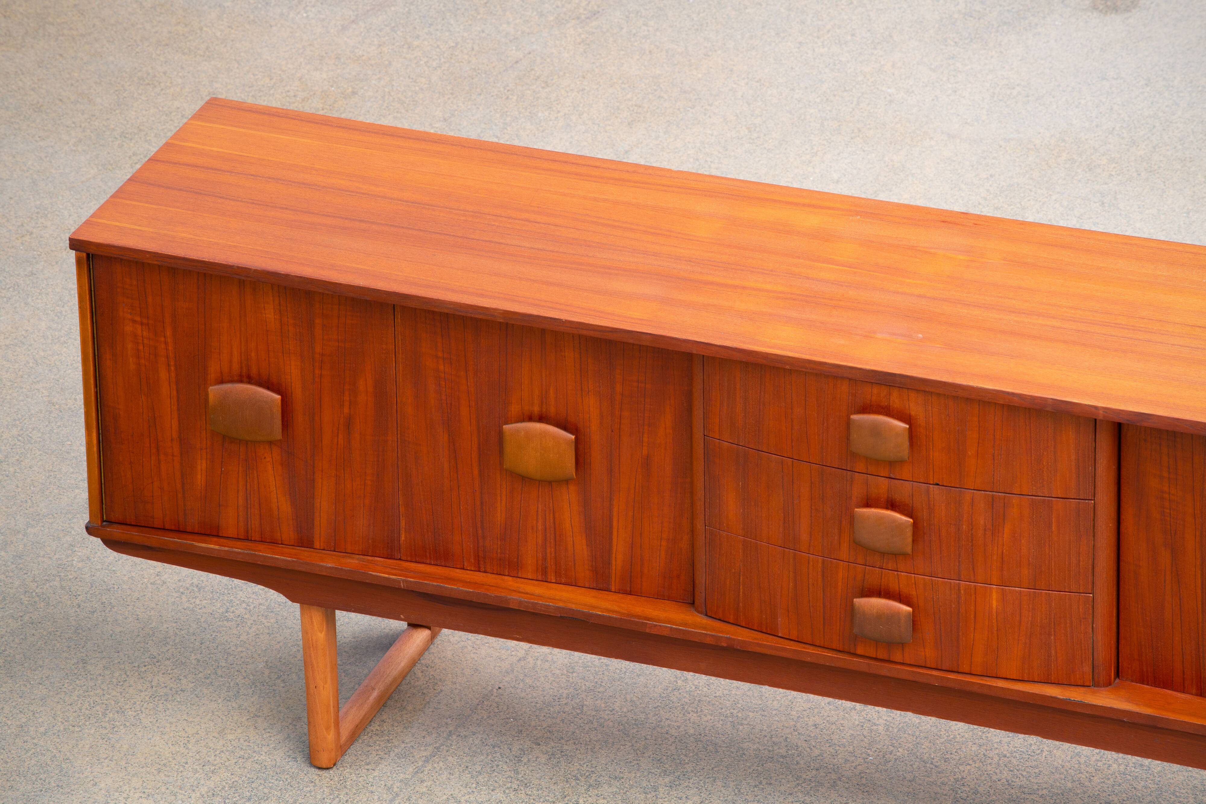 Vintage Scandinavian enfilade 1960
