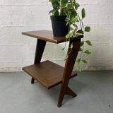 Designer wooden side table
