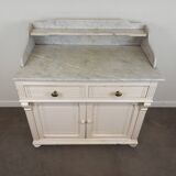 Marble top bathroom cabinet