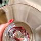 Suite of 4 glasses of red wine in crystal daum model orval