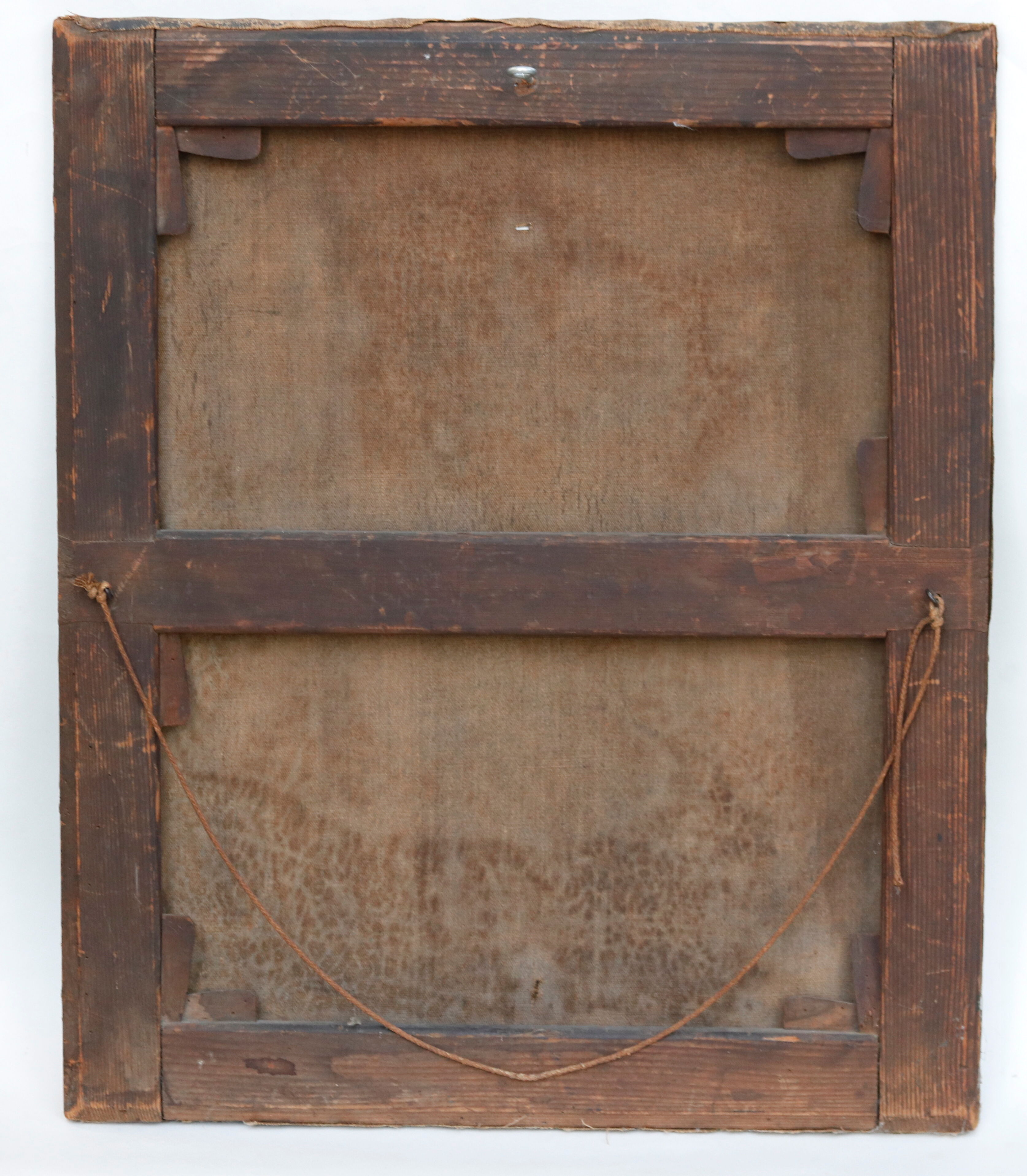 Portrait of an elegant woman oil on canvas from the 19th century.