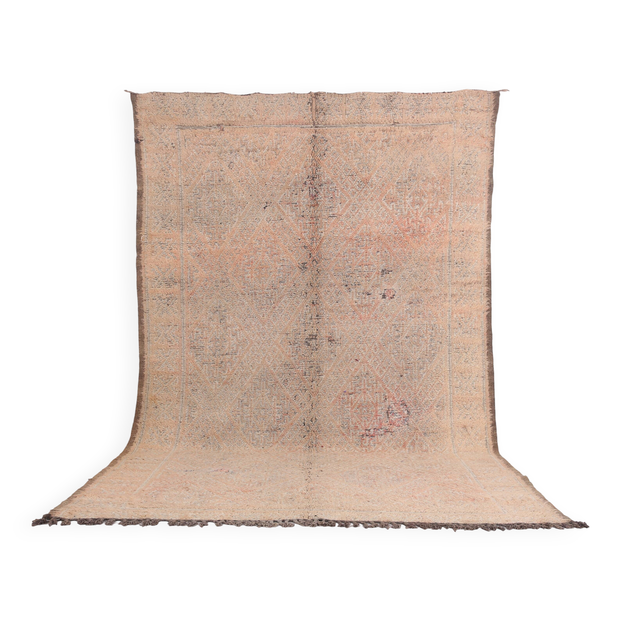 Vintage Beni Mguild Rug 305 x 326 cm - Moroccan Rug - Authentic Berber Rug