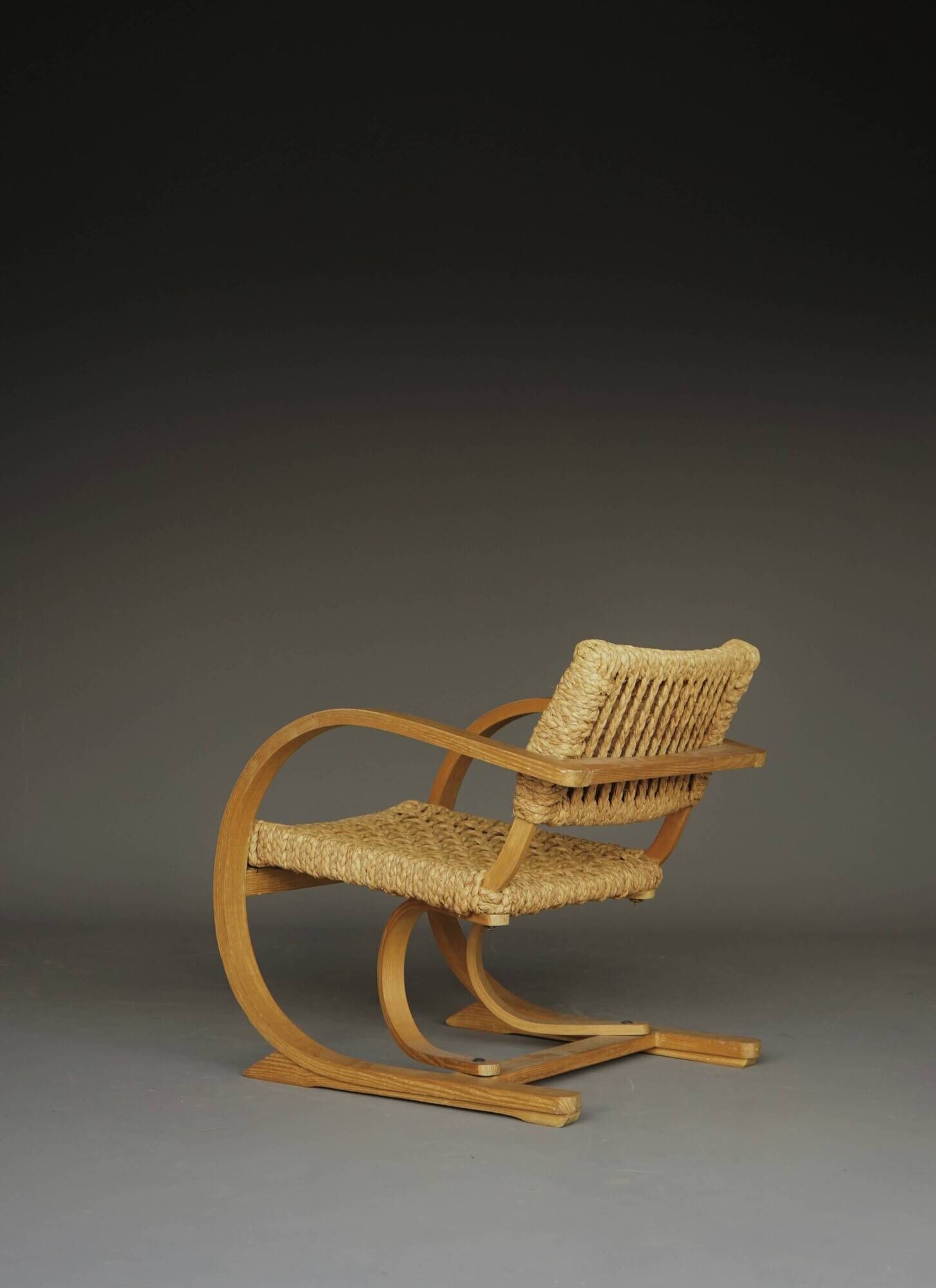 Fauteuil cantilever Art Déco par Bas Van Pelt pour My Home, années 1930