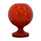 Lampe de table en verre rouge conçue par Štefan Tabery, 1960's