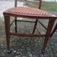 Paire de chaises en acajou 1920