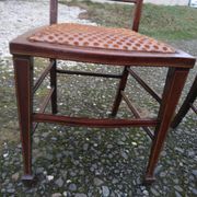 Pair of mahogany chairs 1920