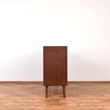 Mid-Century Danish Teak Tambour Doors Sideboard, 1960s