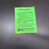 Vinyl turntable furniture, Eric Maville