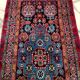 Old oriental rug made hands. 181 x 90cm