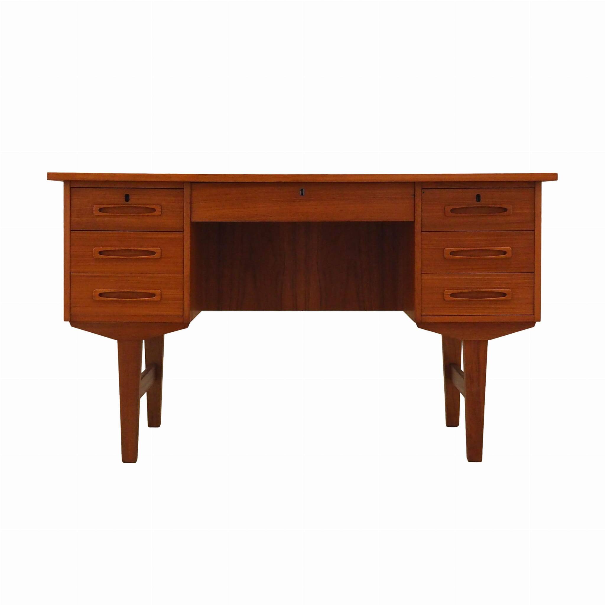 Teak desk, Danish design, 1960s, production: Denmark