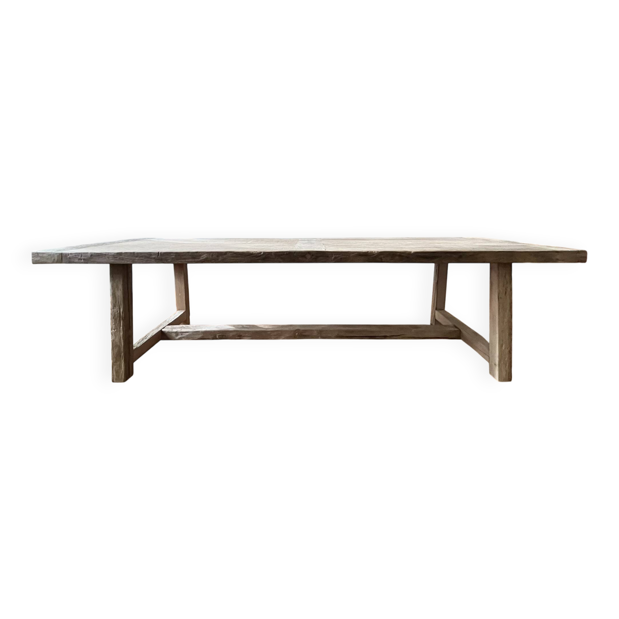 Old Farmhouse Table Founder in Solid Oak 225 cm long