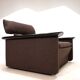 Fauteuil lounge Tecno avec structure en laque piano, 1970