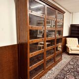 Large Classic English Globe Wernicke Bookcase