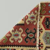 Tissé à la main coloré - Tapis Kilim
