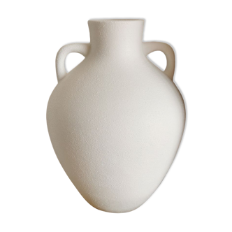 Large white vase