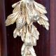 Small display cabinet in blonde mahogany veneer, Louis XVI style – 19th century.