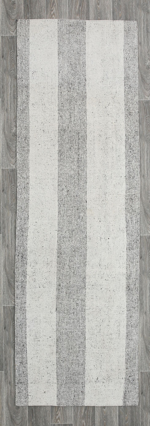 Scandinavian vintage runner rug 90x287cm