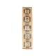 Vintage Orange Turkish Hand-Knotted Runner 80x338