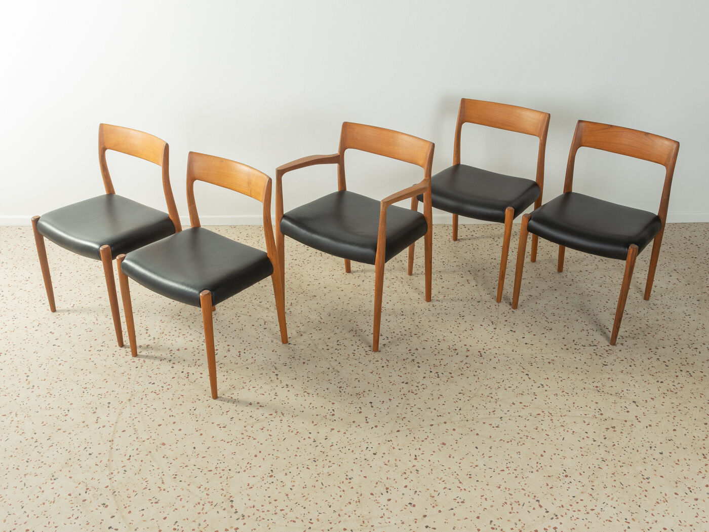1950s Dining chairs, Nils O. Møller