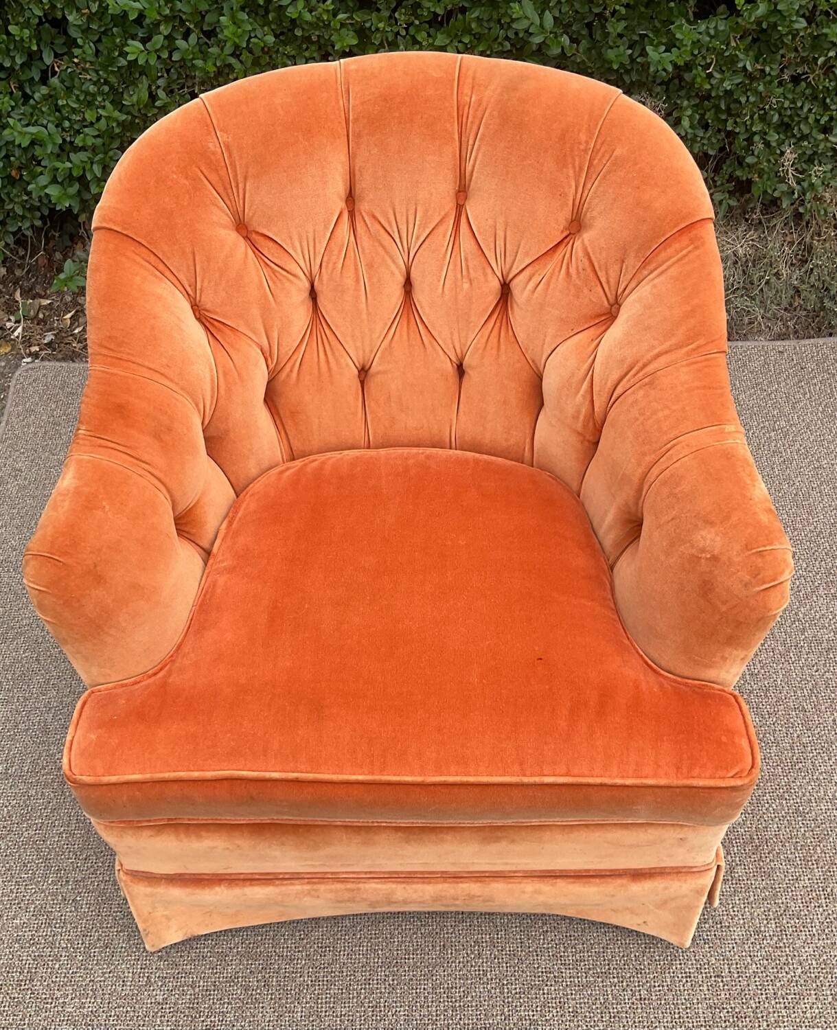 Fauteuil vintage par Ethan Allen années 70