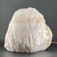 Large brutalist table lamp - alabaster - 1970s - vintage - made in Italy