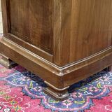 Table de nuit en bois fruitier fin XIXème