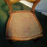 Chaise Louis Philippe cannée