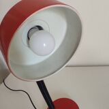 Red flexible 70s lamp