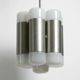 Italian 1960s Space Age ceiling lamp with 13 glasses by Goffredo Reggiani