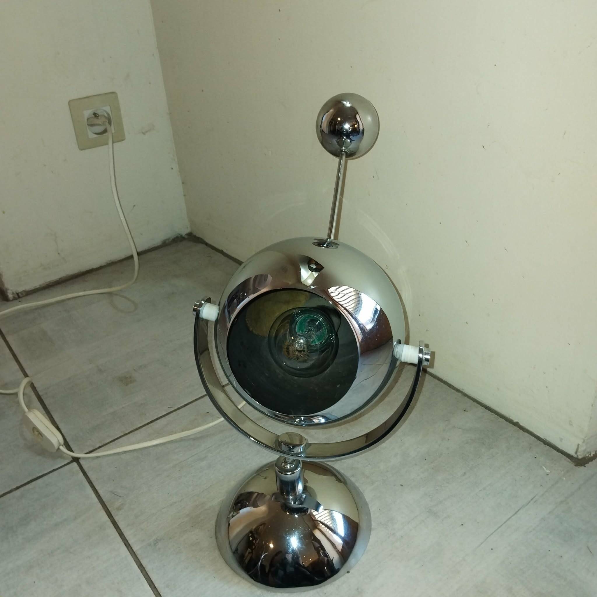 Lampe à poser EYE BALL années 70