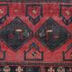 Traditional tribal wool runner rug long handwoven oriental carpet 155x320cm